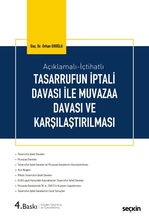 Tasarrufun İptali Davası ile Muvazaa Davası ve Karşılaştırılması