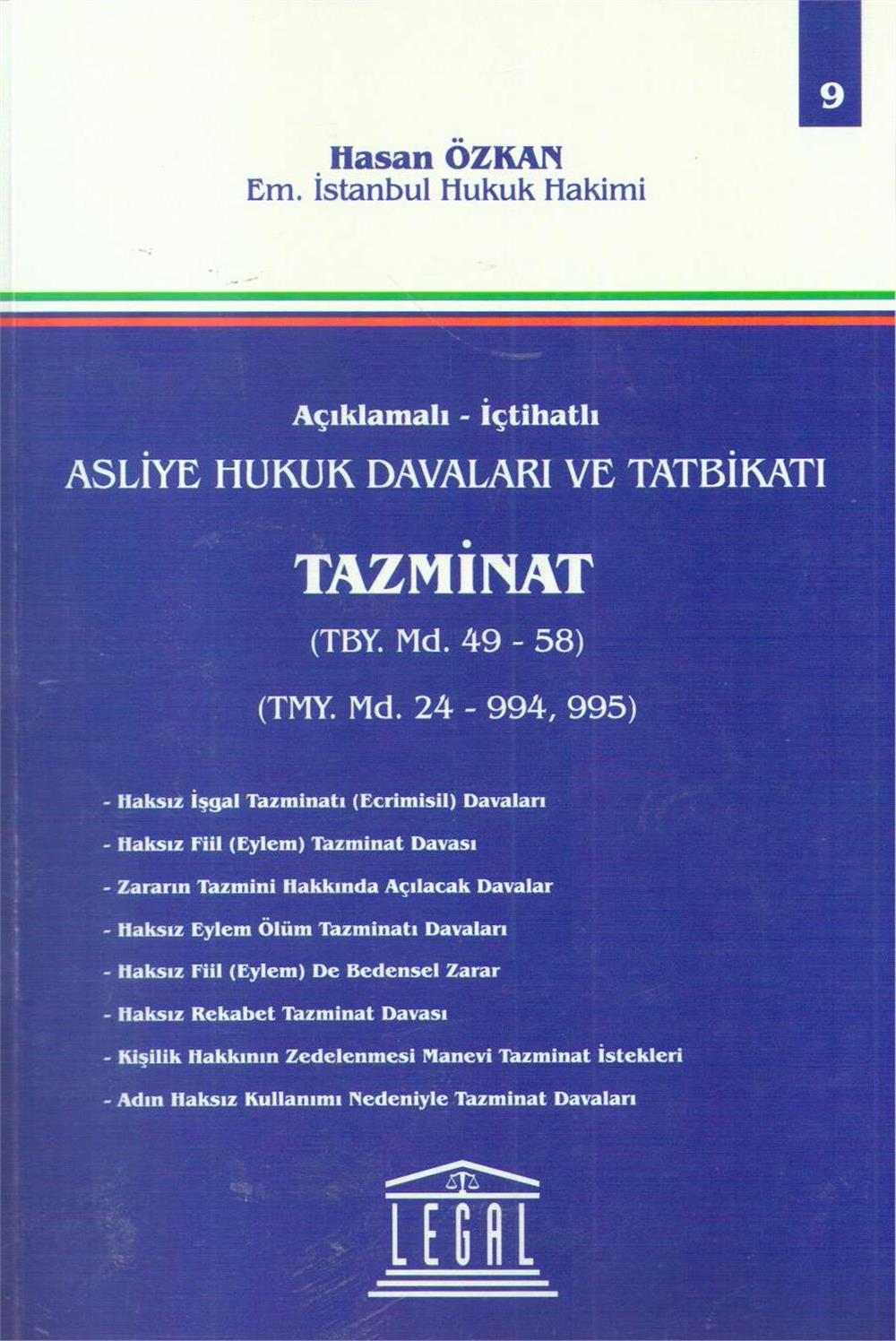 Tazminat TBY Md. 49-58 TMY Md. 24-994, 995