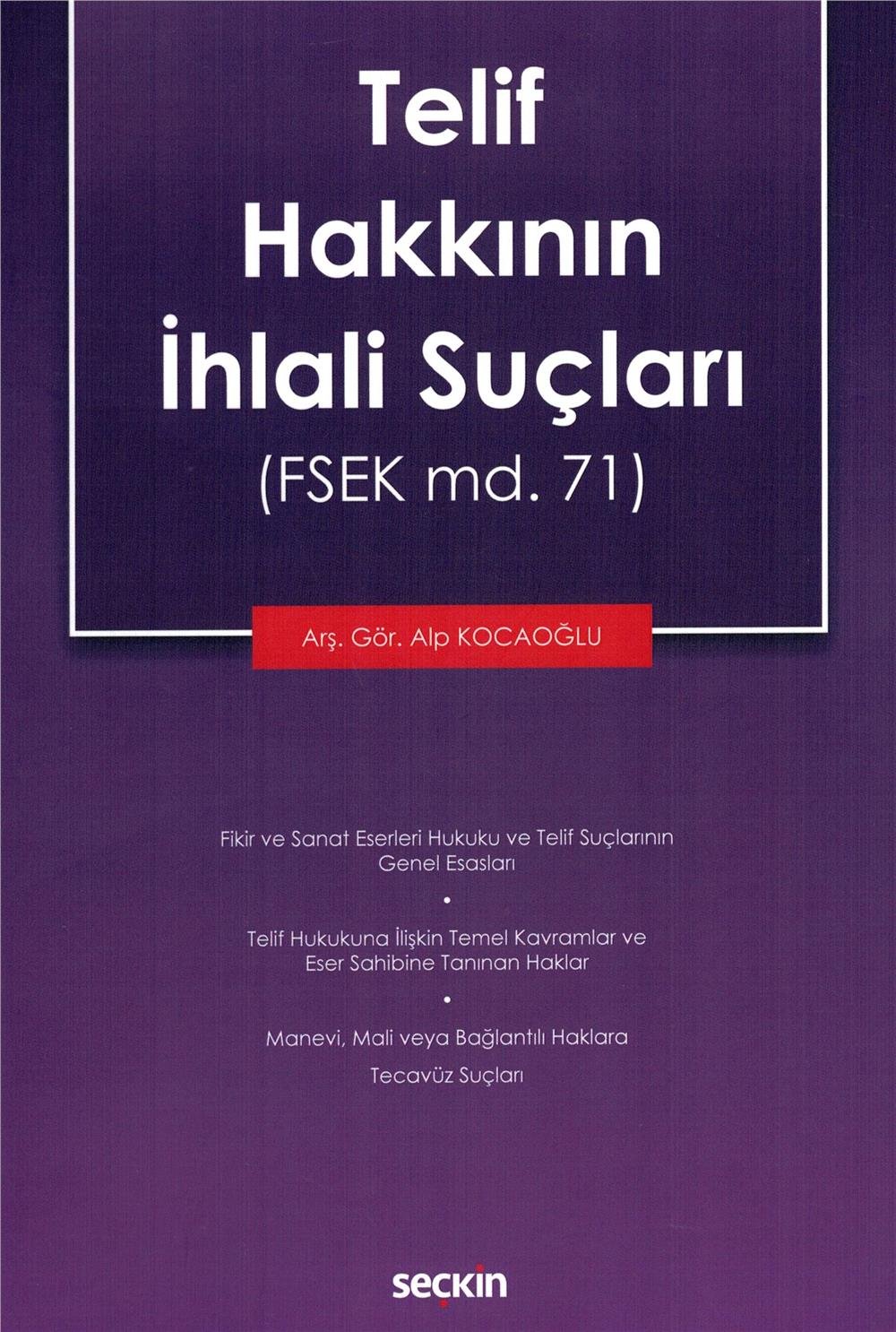 Telif Hakkının İhlali Suçları