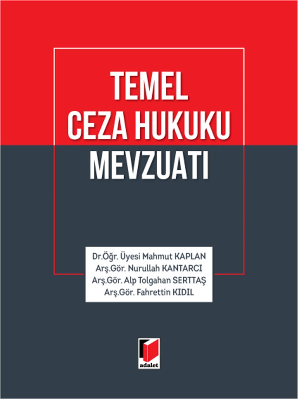 Temel Ceza Hukuku Mevzuatı