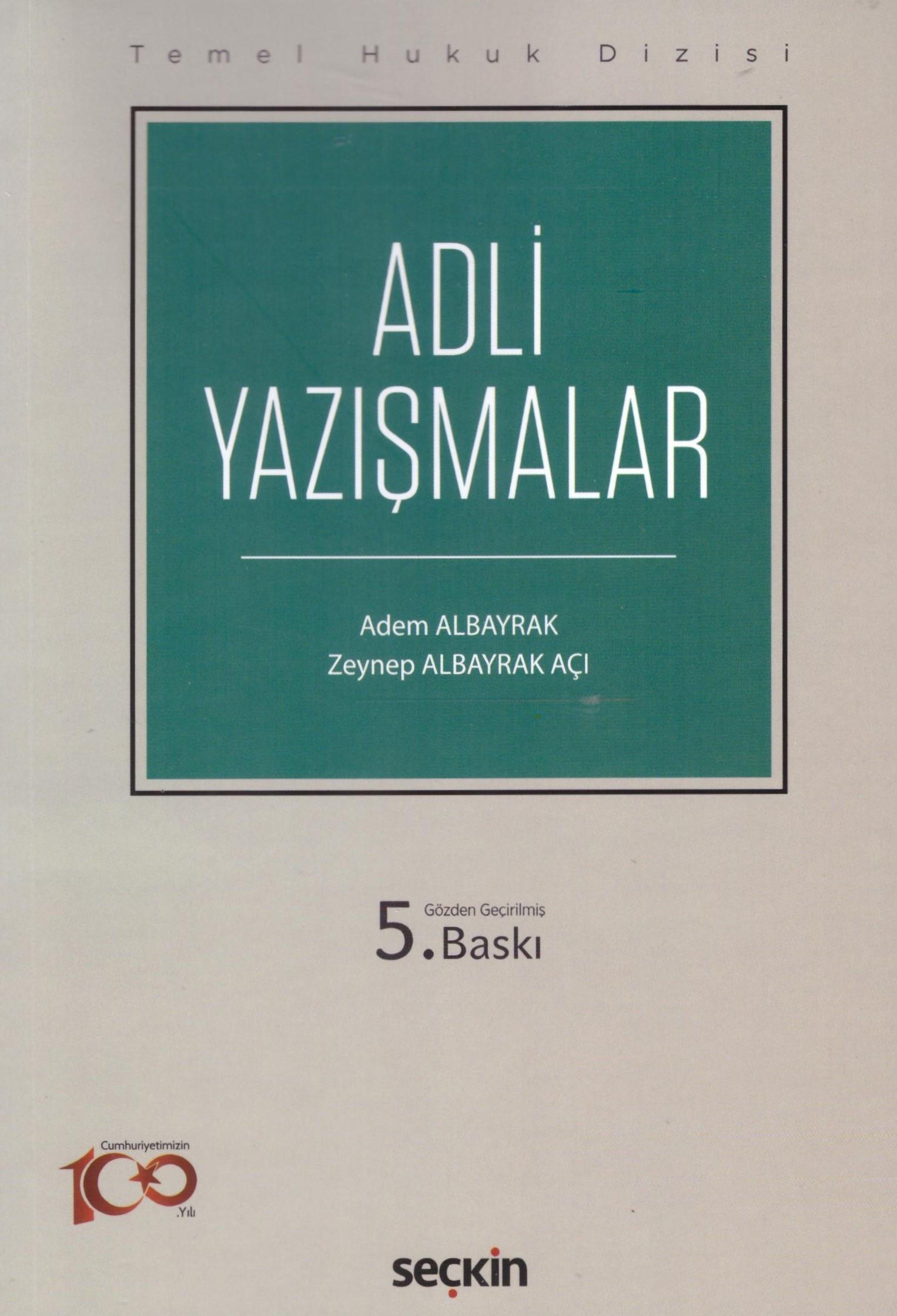 Temel Hukuk Dizisi - Adli Yazışmalar