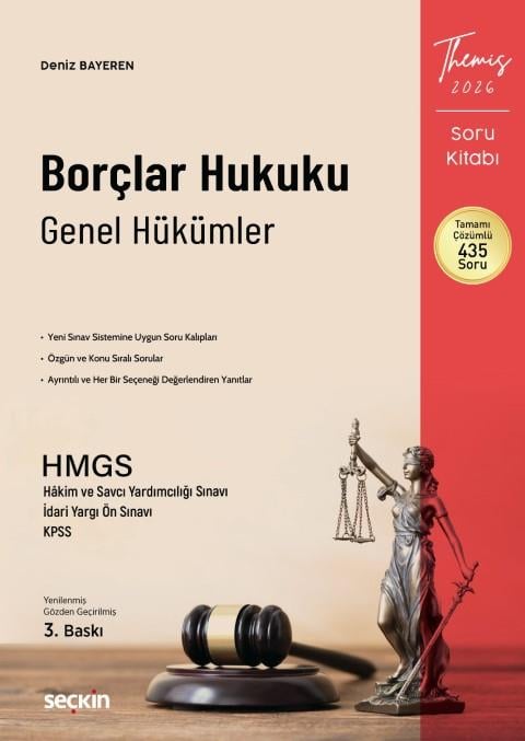THEMIS - Borçlar Hukuku Genel Hükümler Soru Kitabı