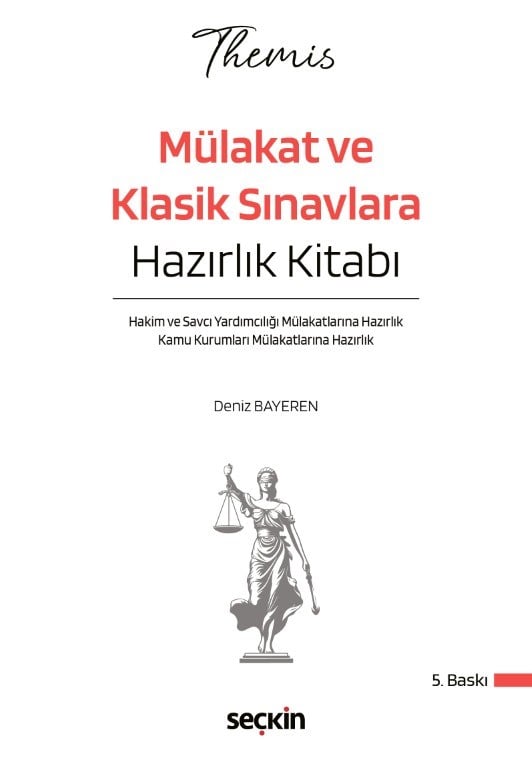 THEMIS - Mülakat ve Klasik Sınavlara Hazırlık Kitabı