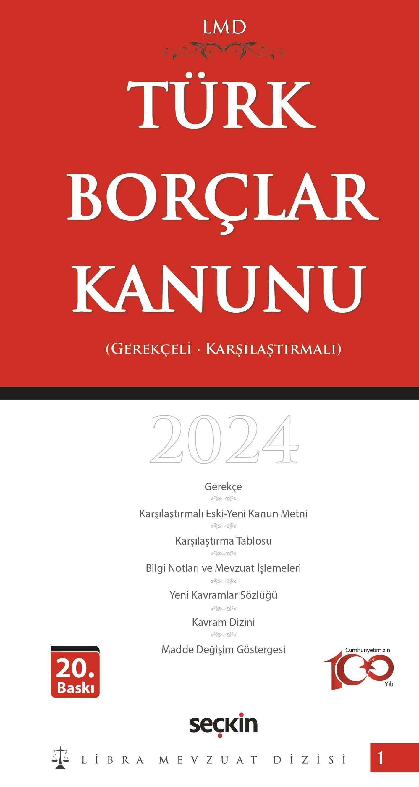 Türk Borçlar Kanunu / LMD - 1