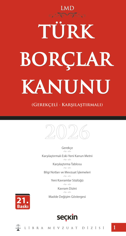Türk Borçlar Kanunu / LMD - 1