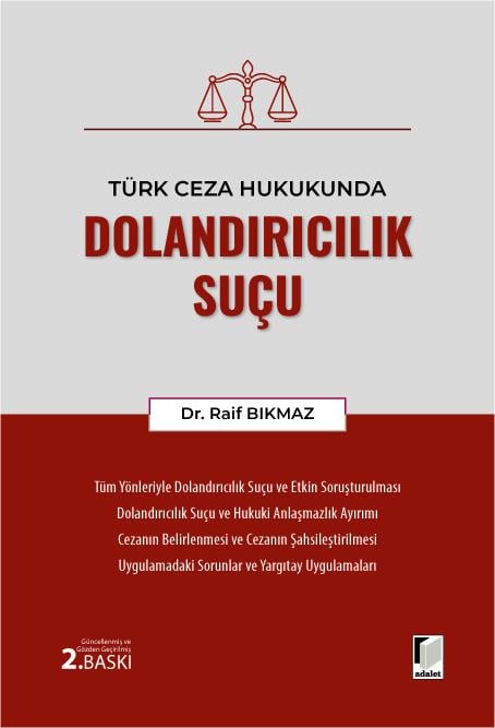 Türk Ceza Hukukunda Dolandırıcılık Suçu
