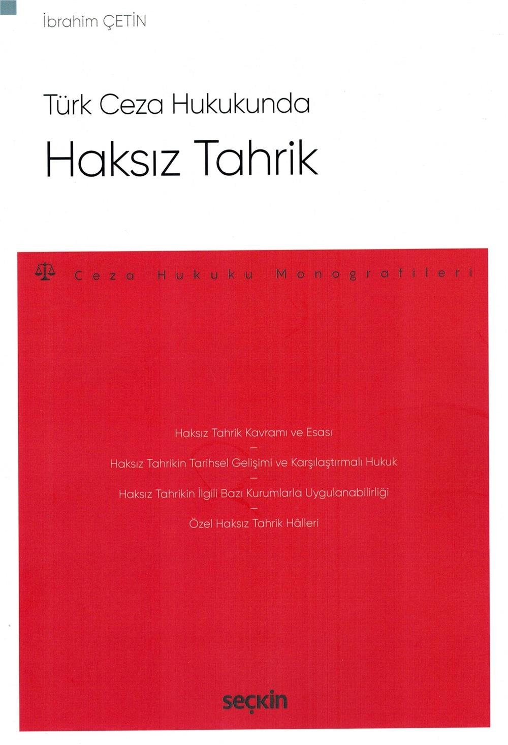 Türk Ceza Hukukunda Haksız Tahrik