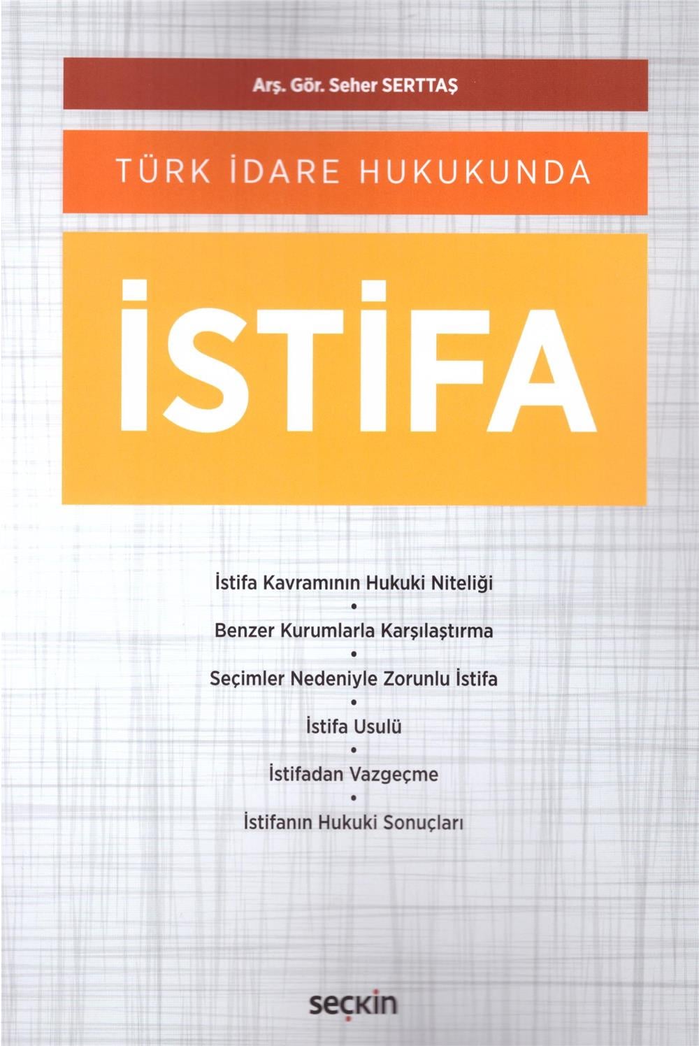 Türk İdare Hukukunda İstifa
