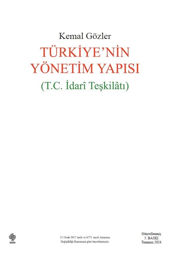 Türkiye'nin Yönetim Yapısı