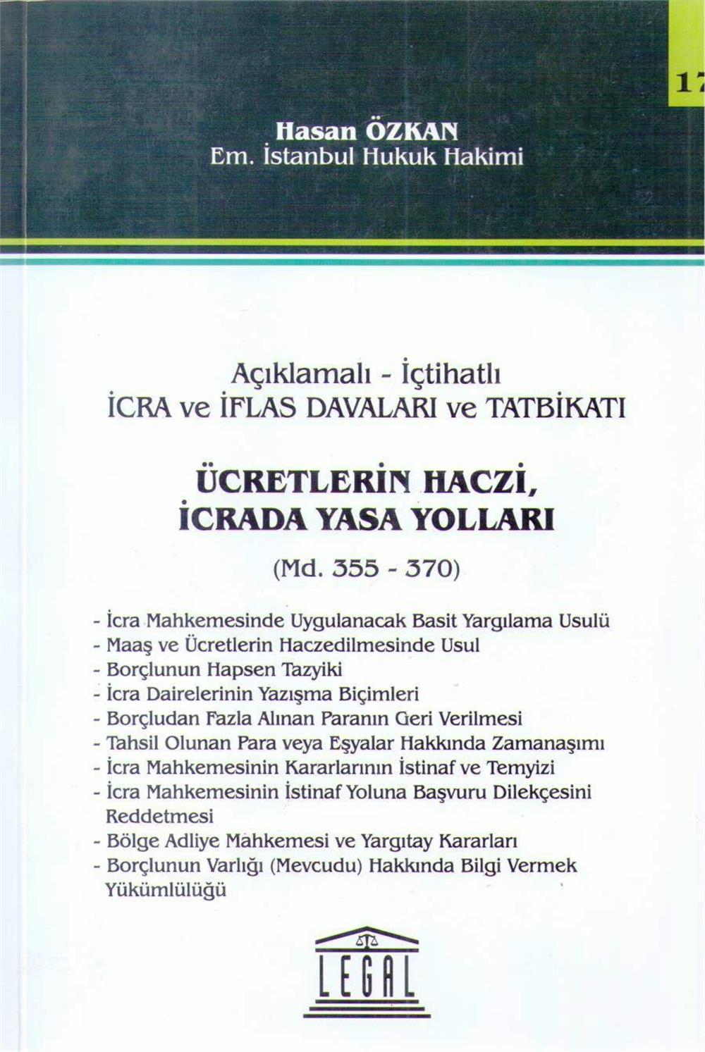 Ücretlerin Haczi, İcrada Yasa Yolları