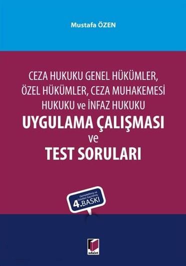 Uygulama Çalışması ve Test Soruları
