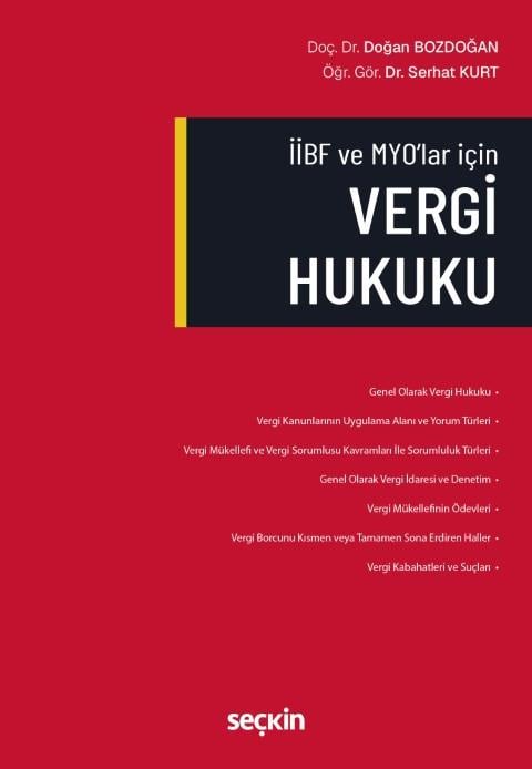 Vergi Hukuku (İİBF ve MYO'lar için)