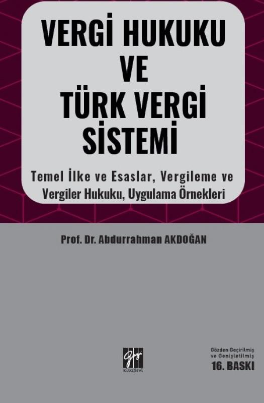 Vergi Hukuku ve Türk Vergi Sistemi
