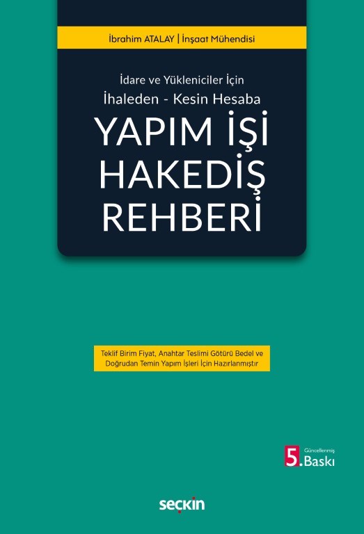 Yapım İşi Hakediş Rehberi
