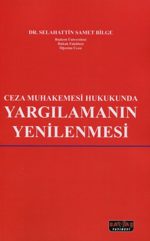 Yargılamanın Yenilenmesi