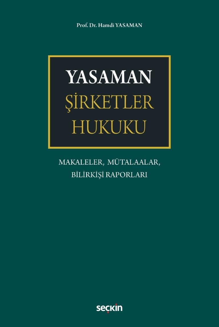 Yasaman Şirketler Hukuku