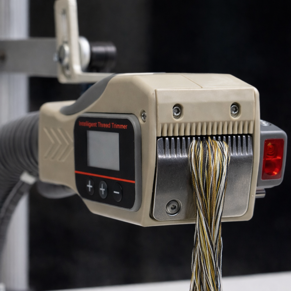 SINGLE HEAD TABLE COMBED COTTON MODEL YARN CLEANING MACHINE