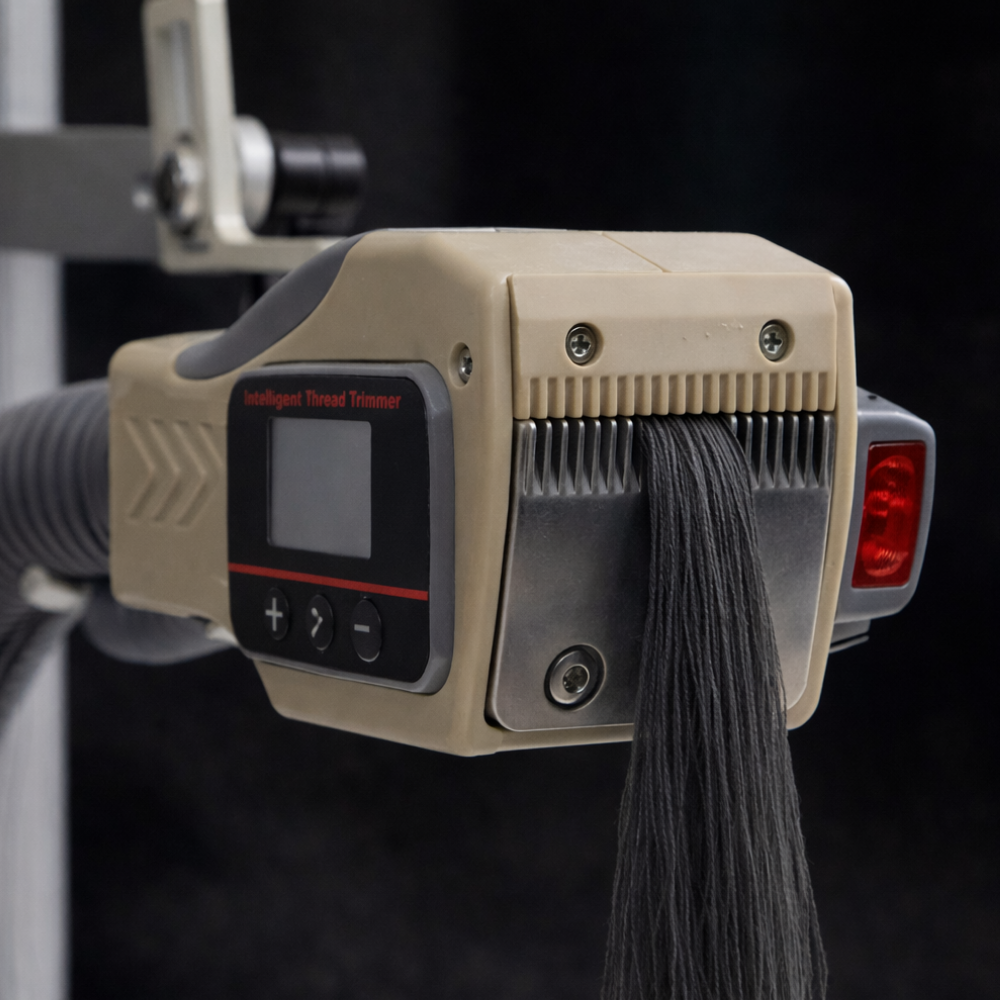 SINGLE HEAD TABLE COMBED COTTON MODEL YARN CLEANING MACHINE