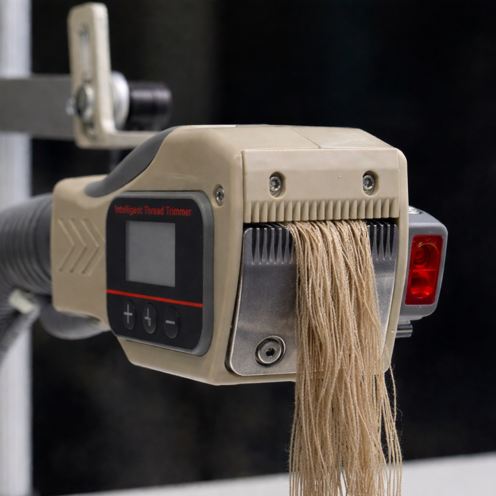 SINGLE HEAD TABLE COMBED COTTON MODEL YARN CLEANING MACHINE