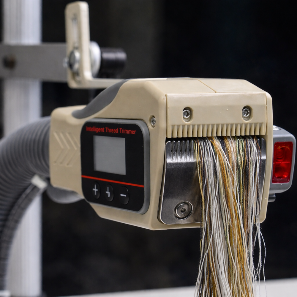SINGLE HEAD TABLE COMBED COTTON MODEL YARN CLEANING MACHINE
