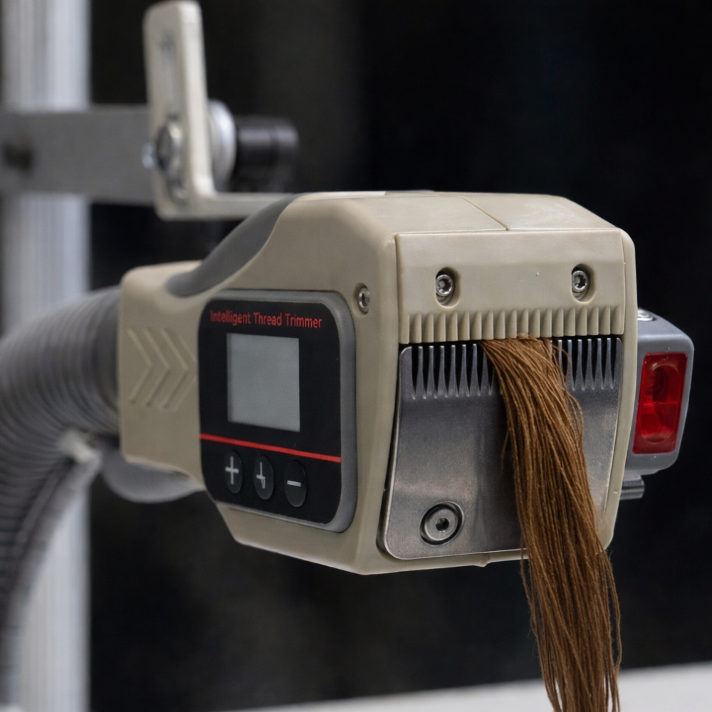 SINGLE HEAD TABLE COMBED COTTON MODEL YARN CLEANING MACHINE