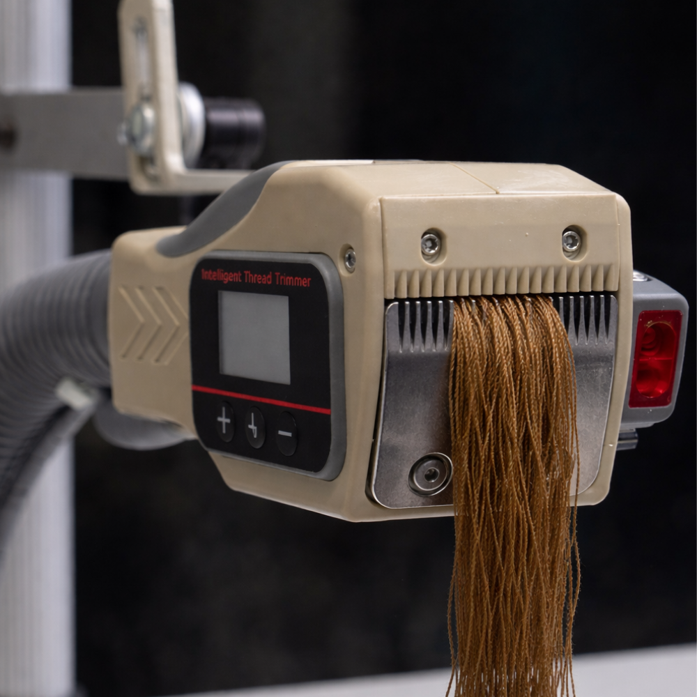 SINGLE HEAD TABLE COMBED COTTON MODEL YARN CLEANING MACHINE