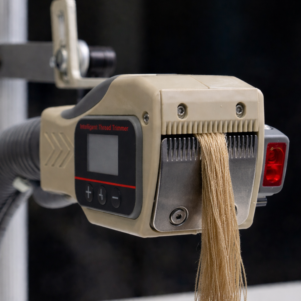SINGLE HEAD TABLE COMBED COTTON MODEL YARN CLEANING MACHINE