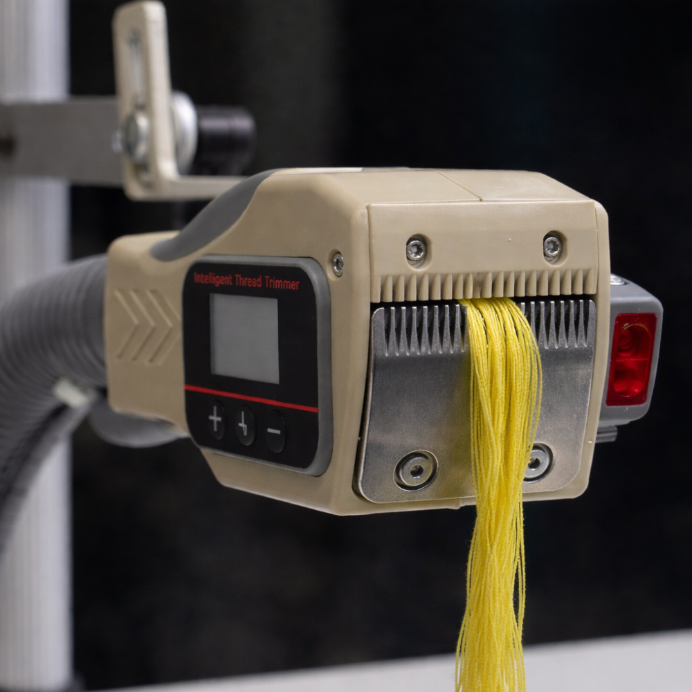 SINGLE HEAD TABLE COMBED COTTON MODEL YARN CLEANING MACHINE