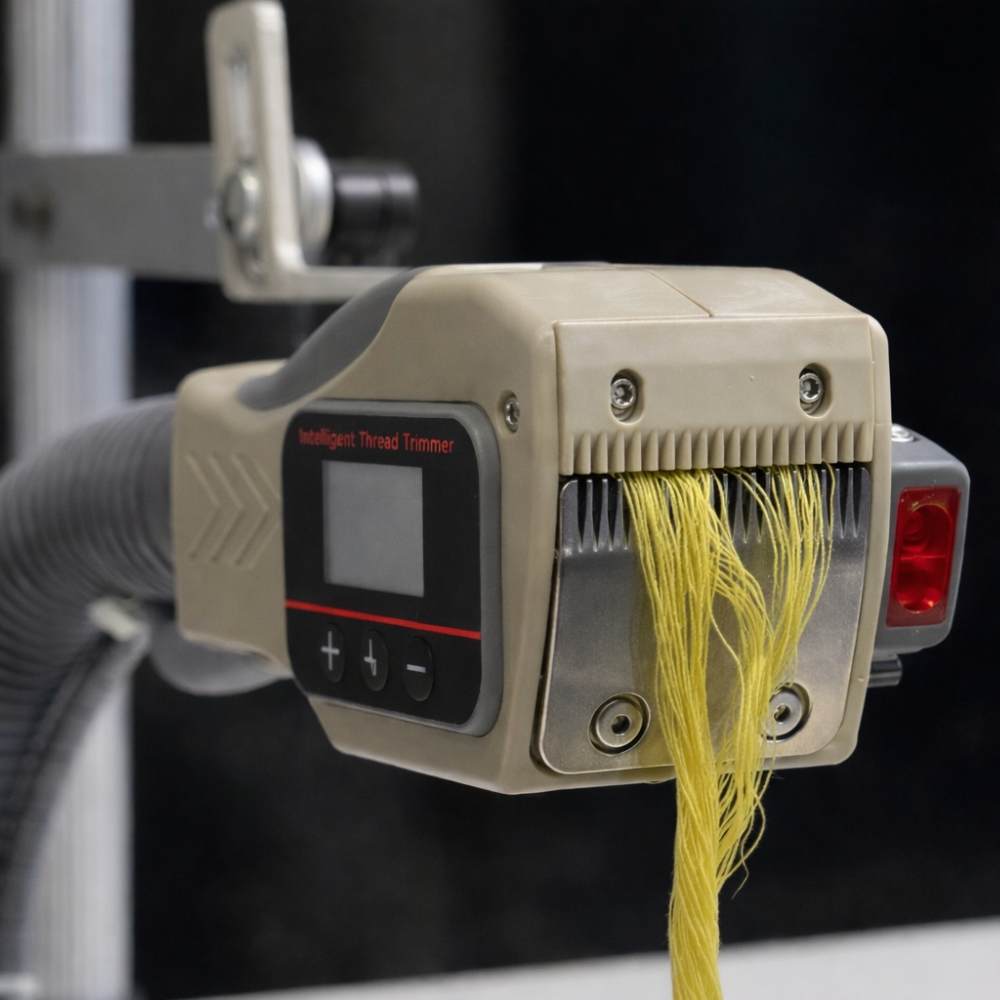 SINGLE HEAD TABLE COMBED COTTON MODEL YARN CLEANING MACHINE