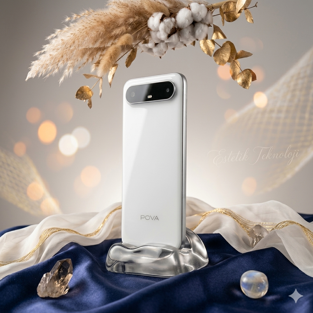 Tecno Pova Slim 5G 256 GB 8 GB Ram Beyaz İthalatçı Garantili