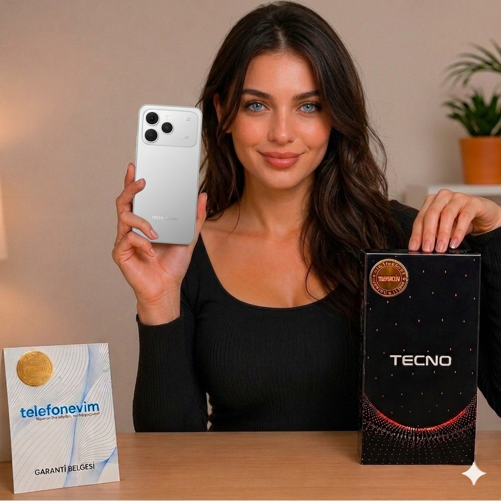 TECNO Spark 40 8 GB 256 GB Akıllı Telefon Gri İthalatçı Garantili