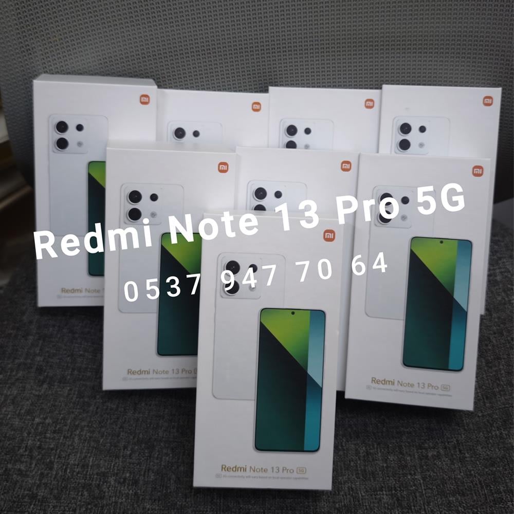 Xiaomi Redmi Note 13 Pro 5G Beyaz 256 GB 8 GB RAM İthalatçı Garantili