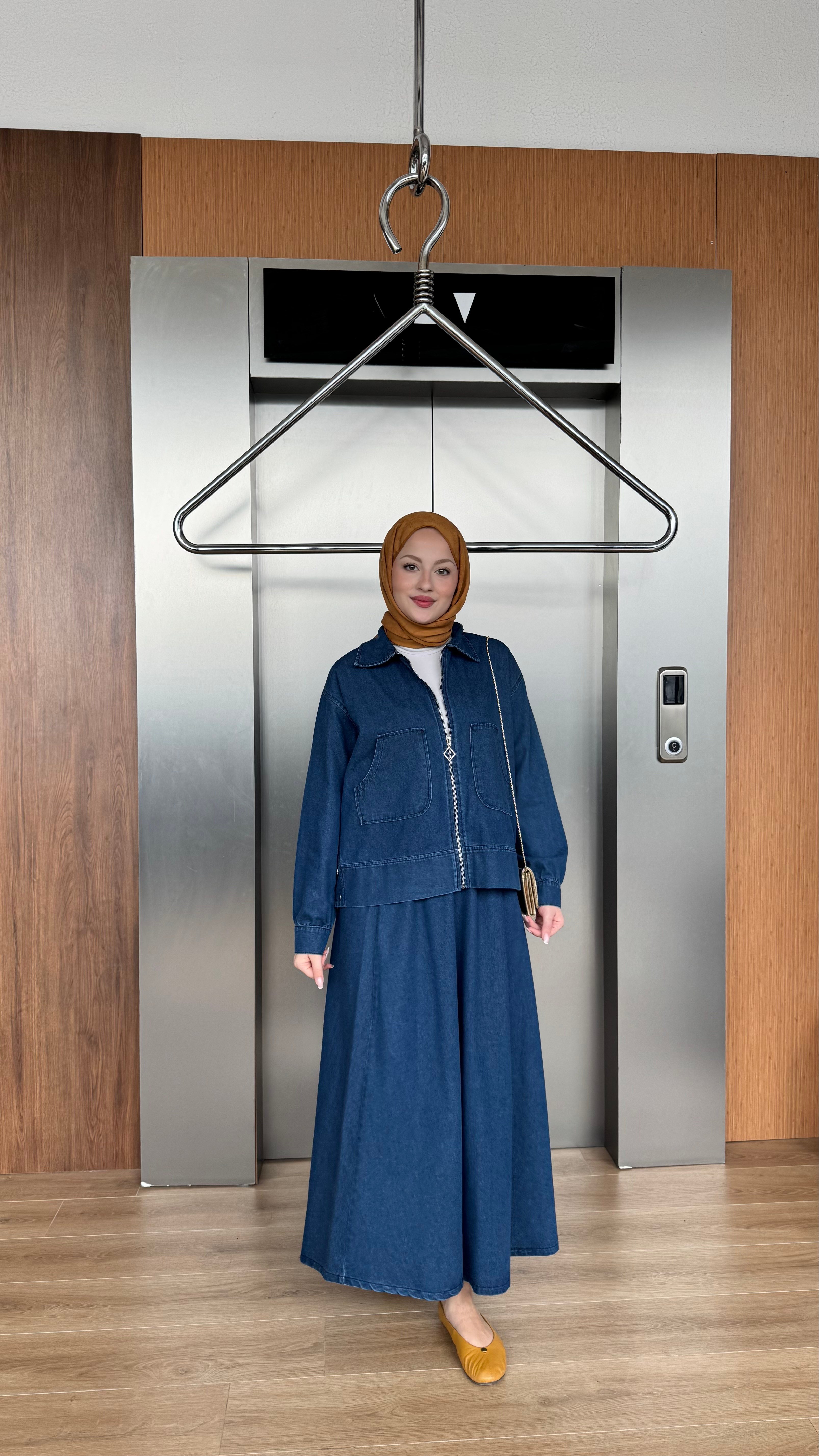 ADEN DENİM TAKIM - LACİVERT
