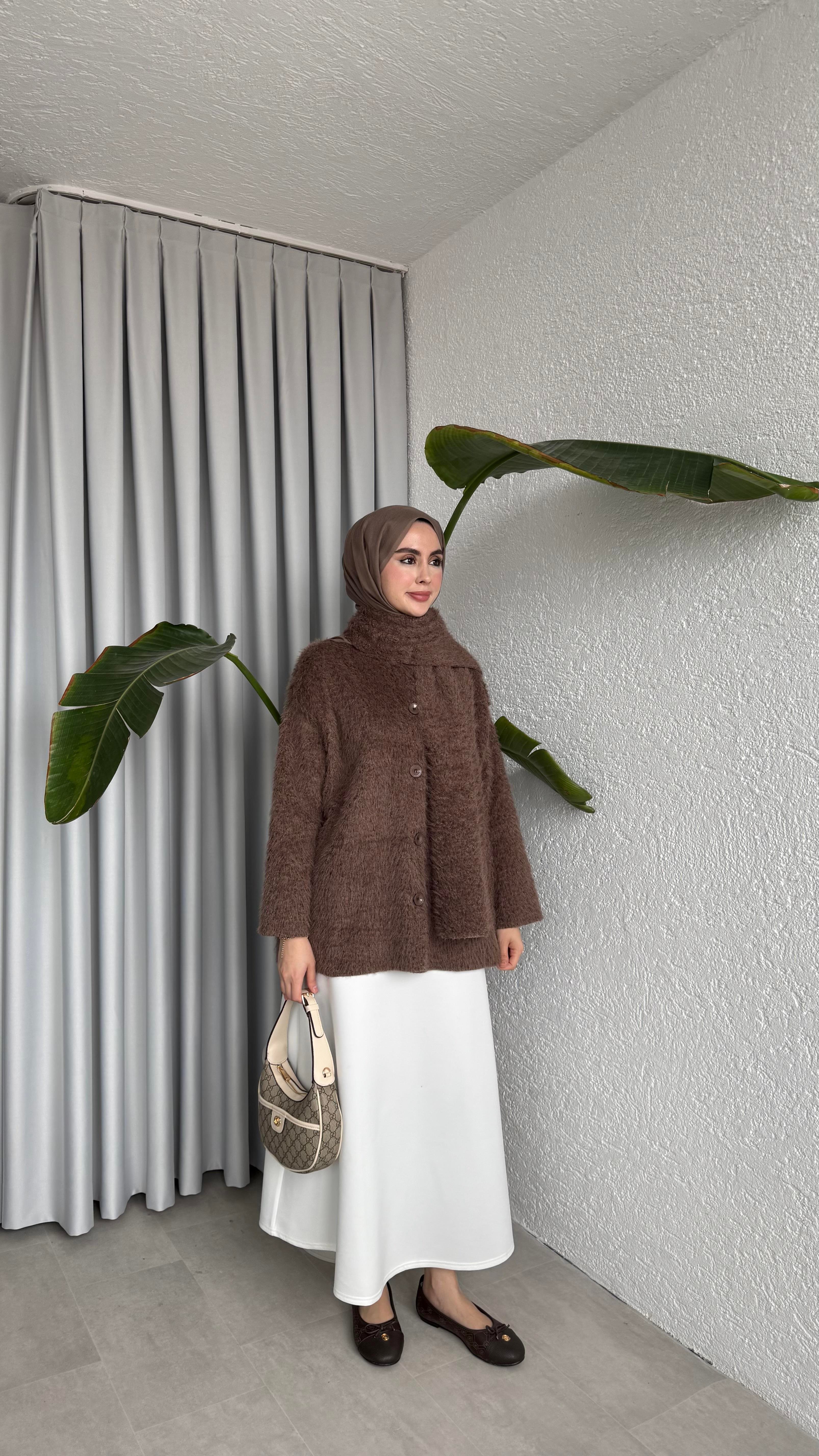 ATKILI PİNTEREST CEKET - ACI KAHVE