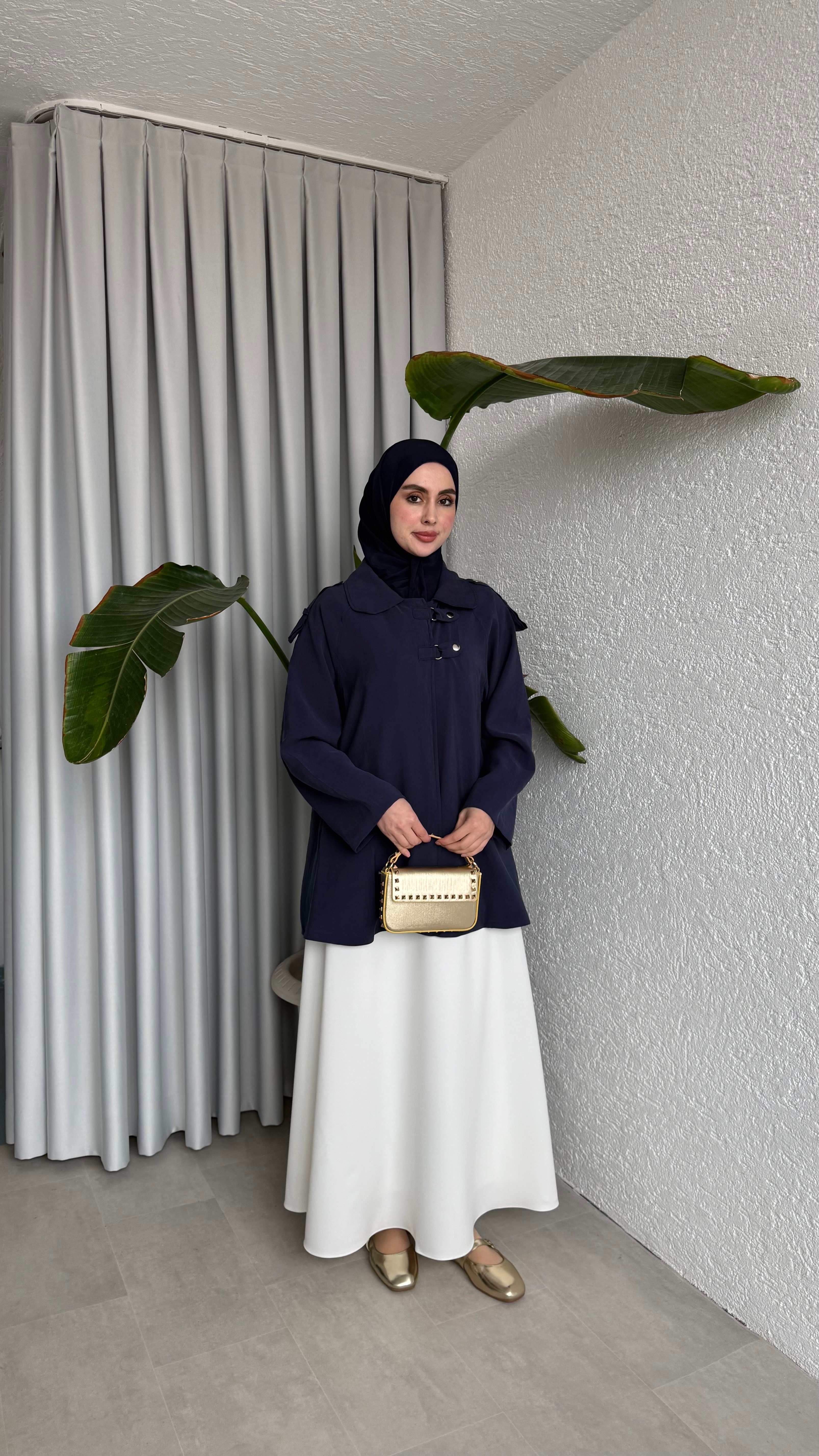 AURA CEKET - LACİVERT