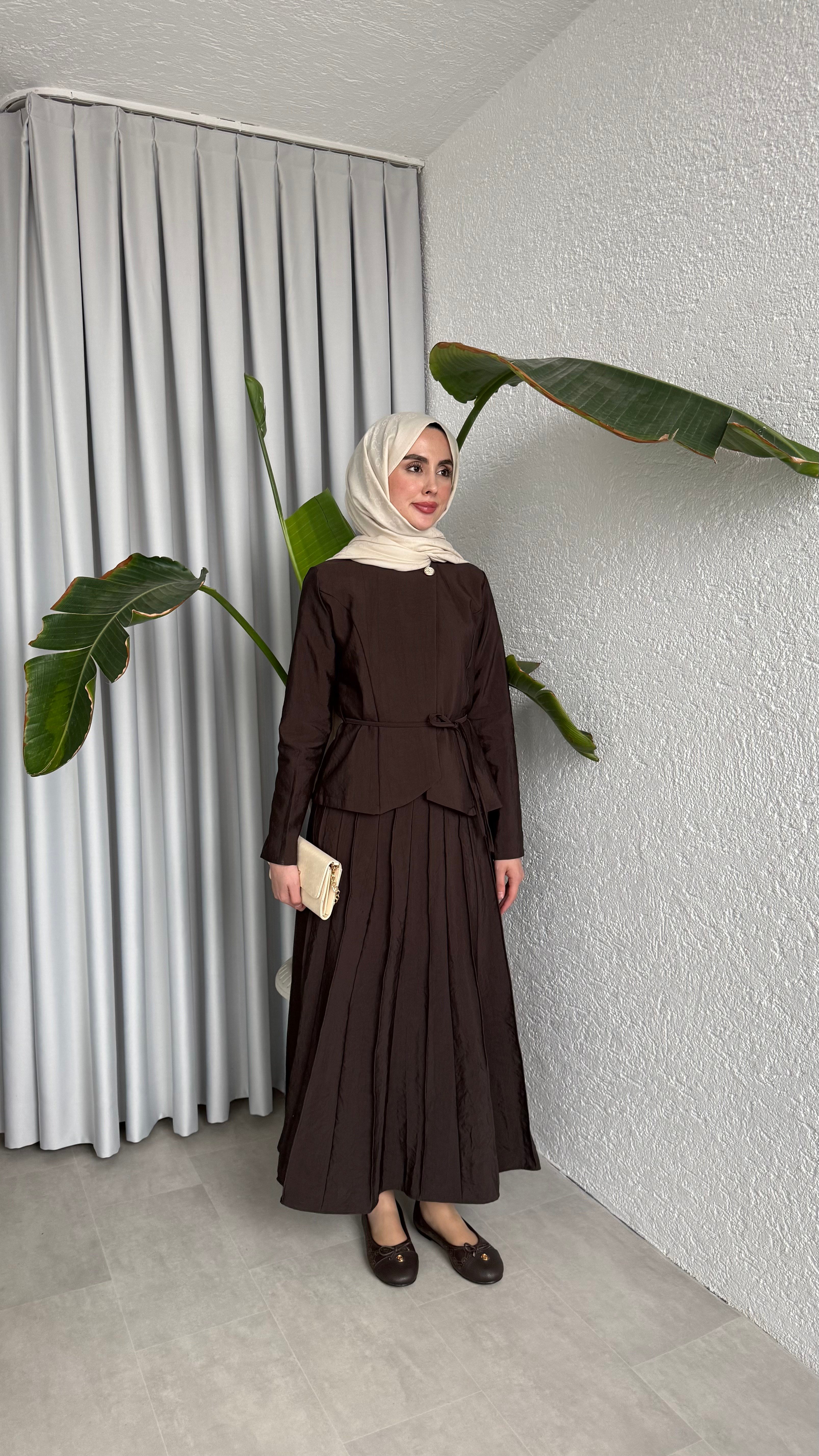 AURA YENİ TAKIM - KAHVERENGİ