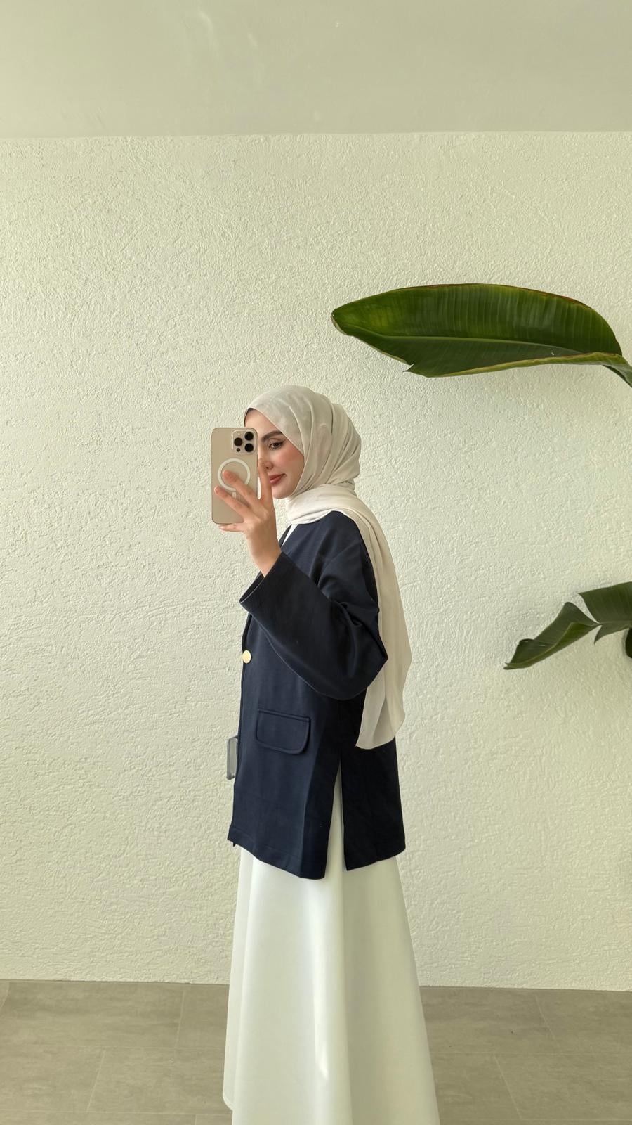 BLAZER CEKET - LACİVERT 