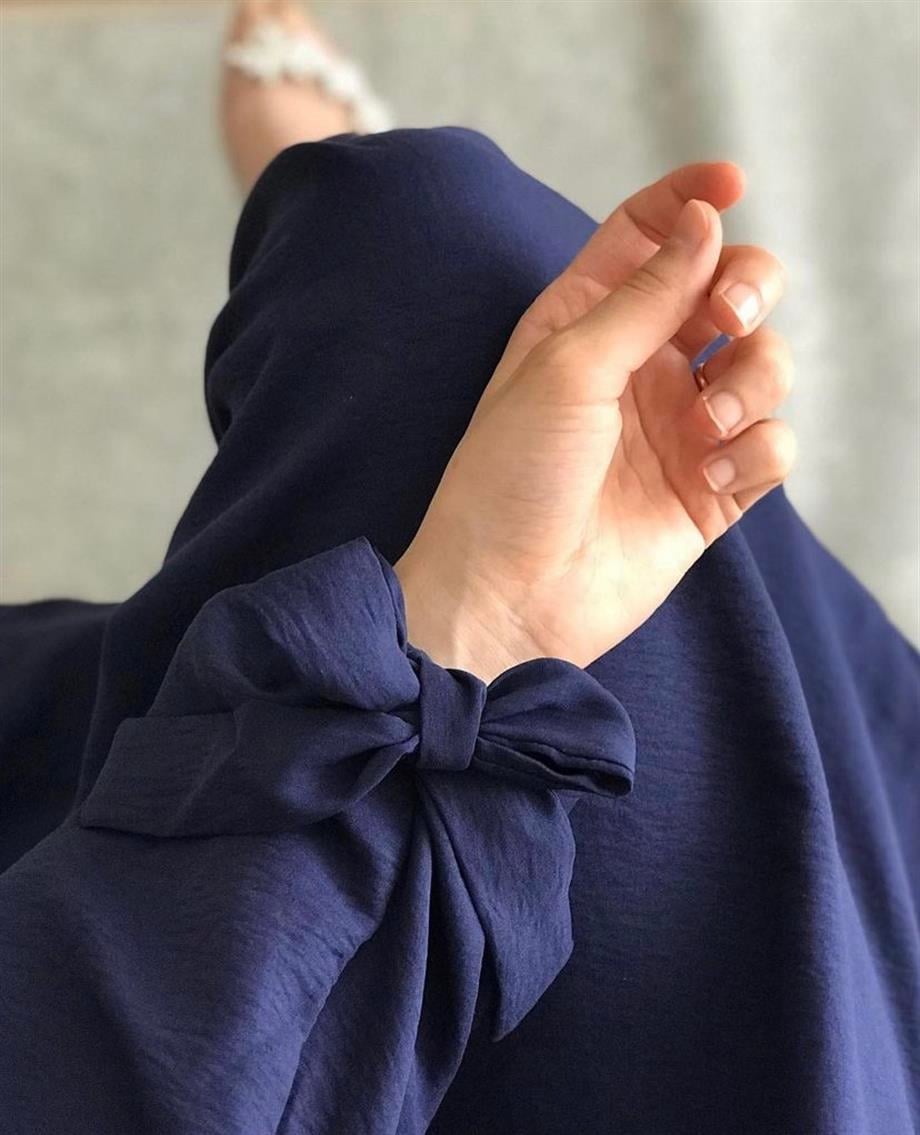 ÇALIKUŞU ELBİSE LACİVERT