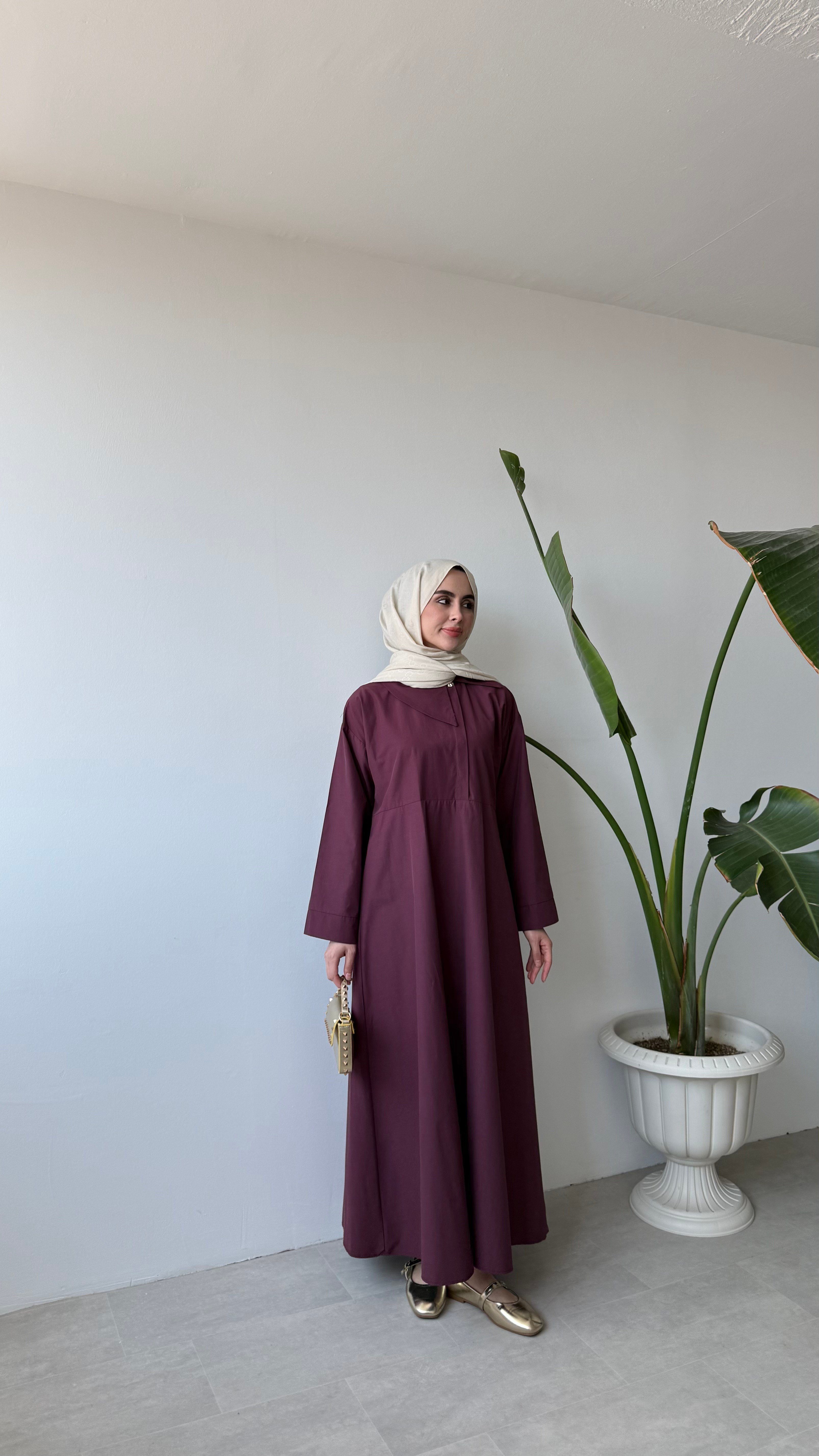 CAMELLİA ELBİSE - MÜRDÜM