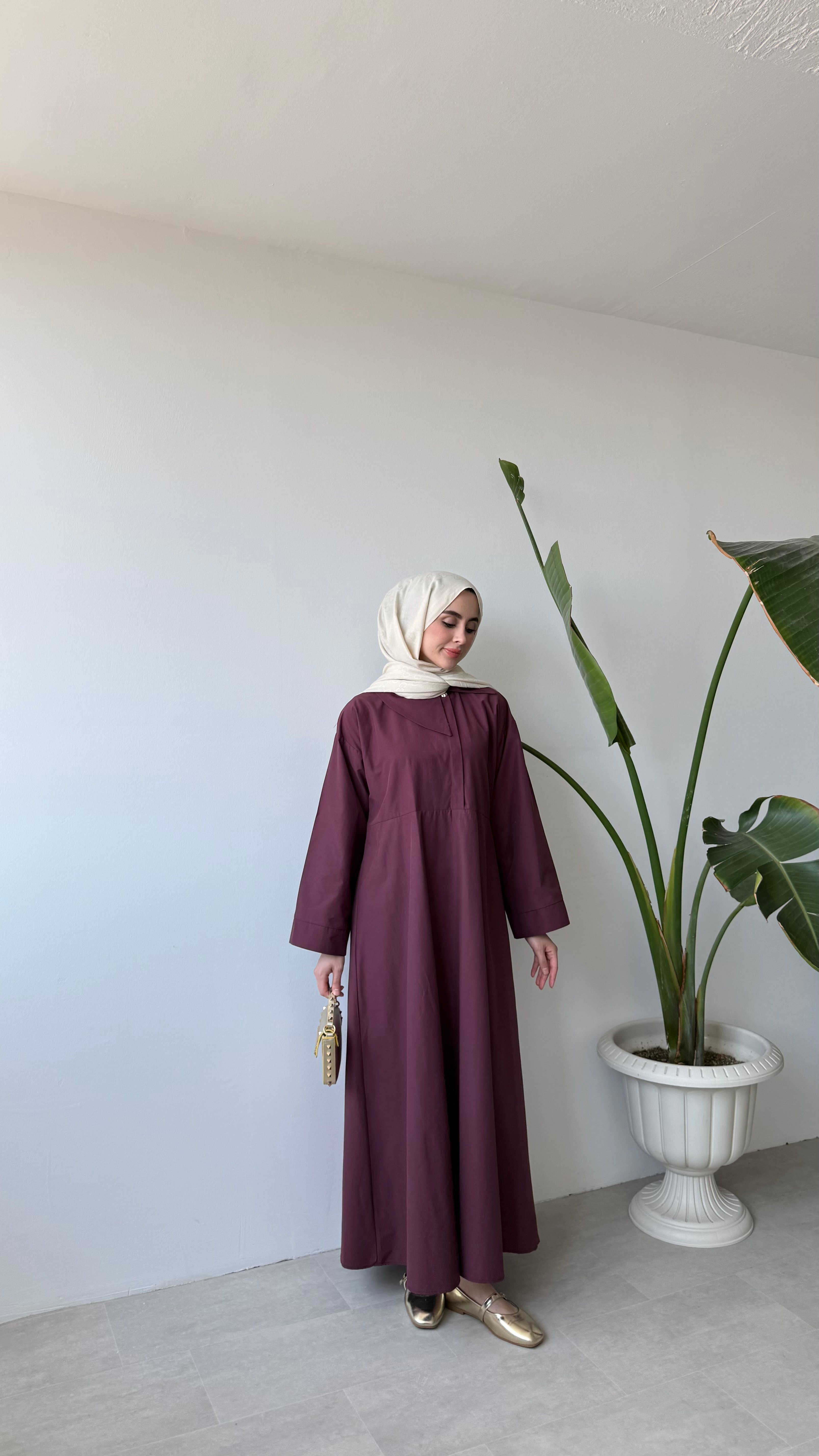 CAMELLİA ELBİSE - MÜRDÜM