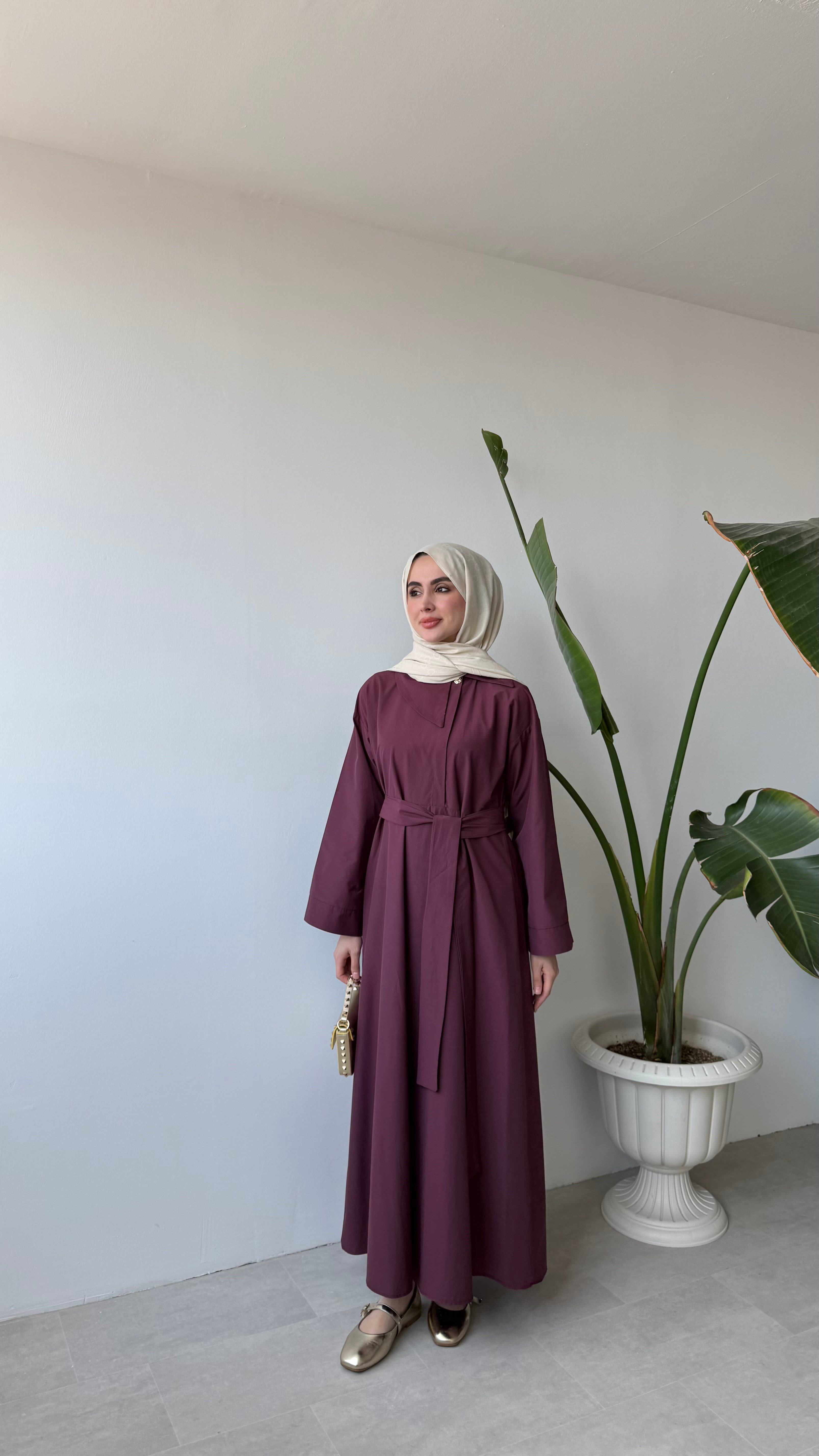 CAMELLİA ELBİSE - MÜRDÜM