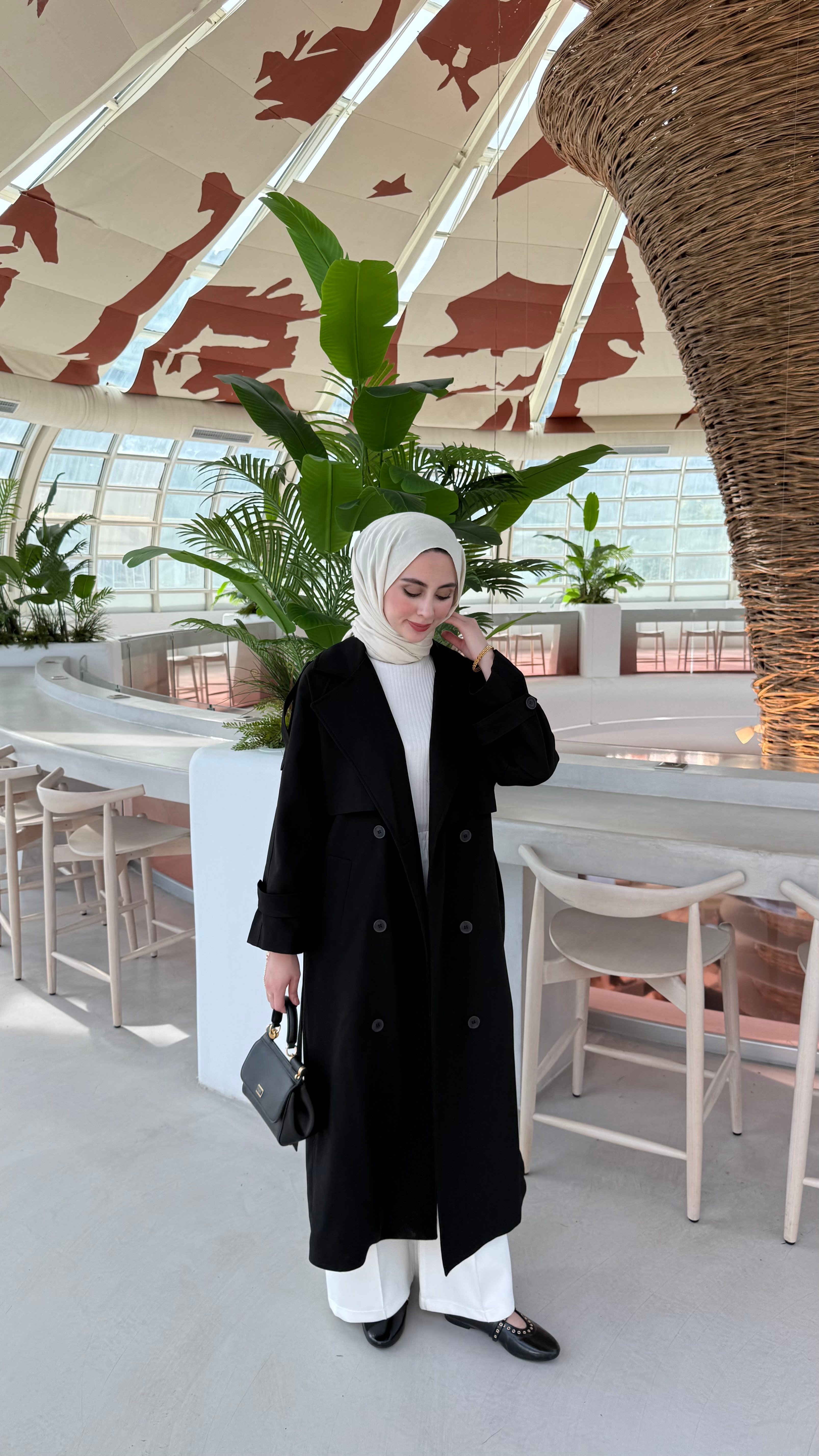 CASUAL TRENÇKOT  - SİYAH