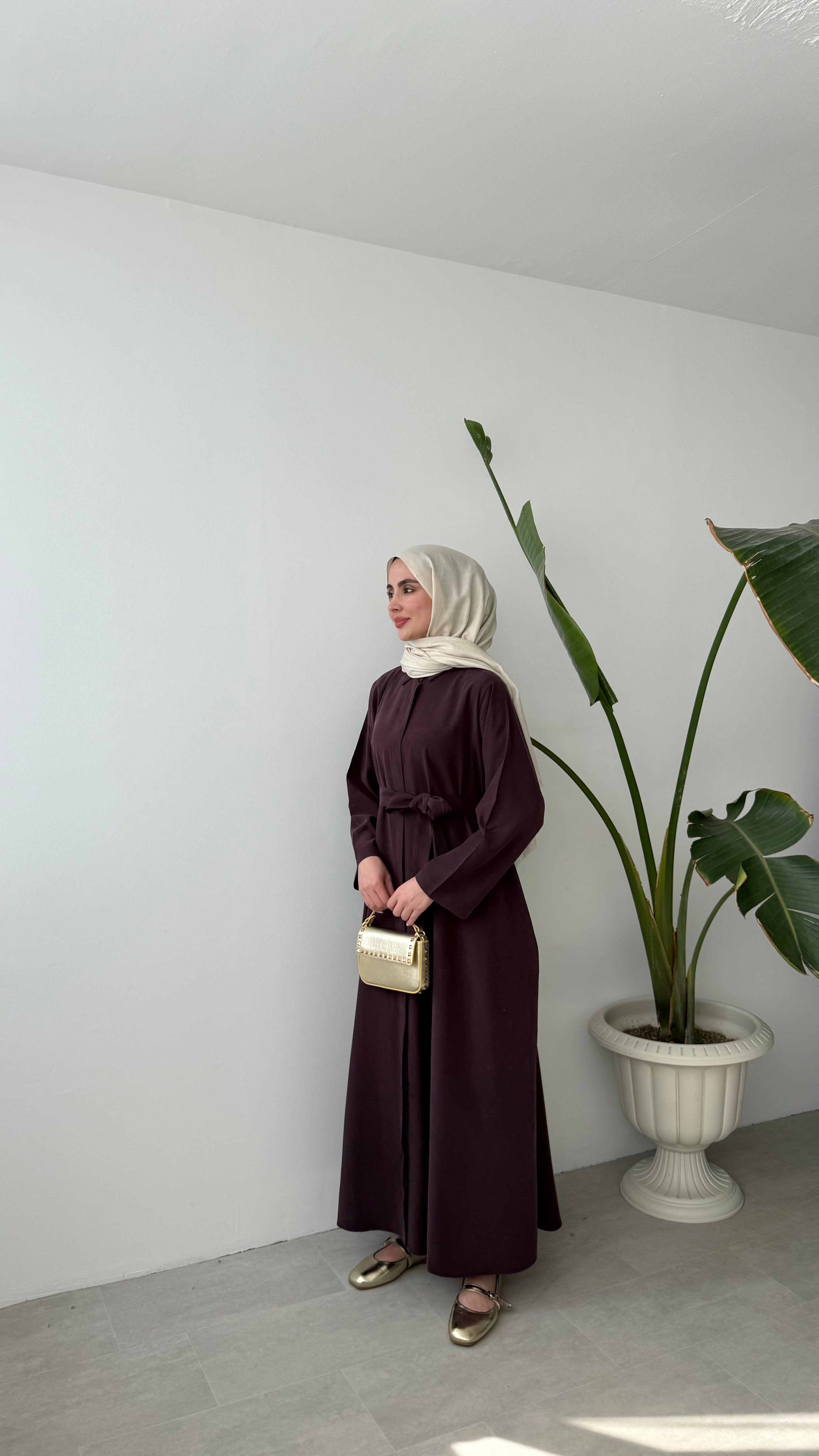 DÖKÜMLÜ ELBİSE - MÜRDÜM