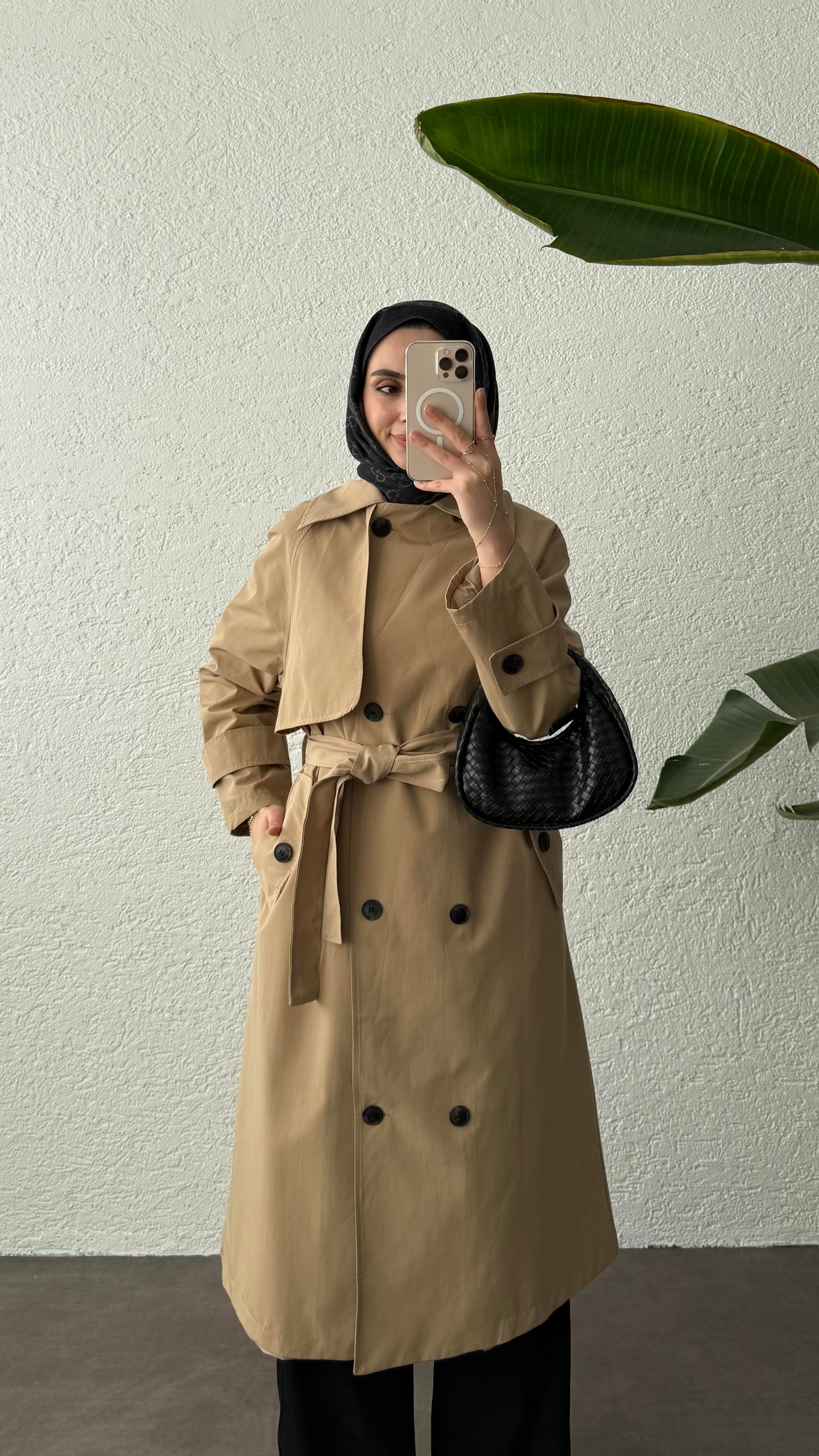 EFİL KUŞAKLI TRENÇKOT-CAMEL