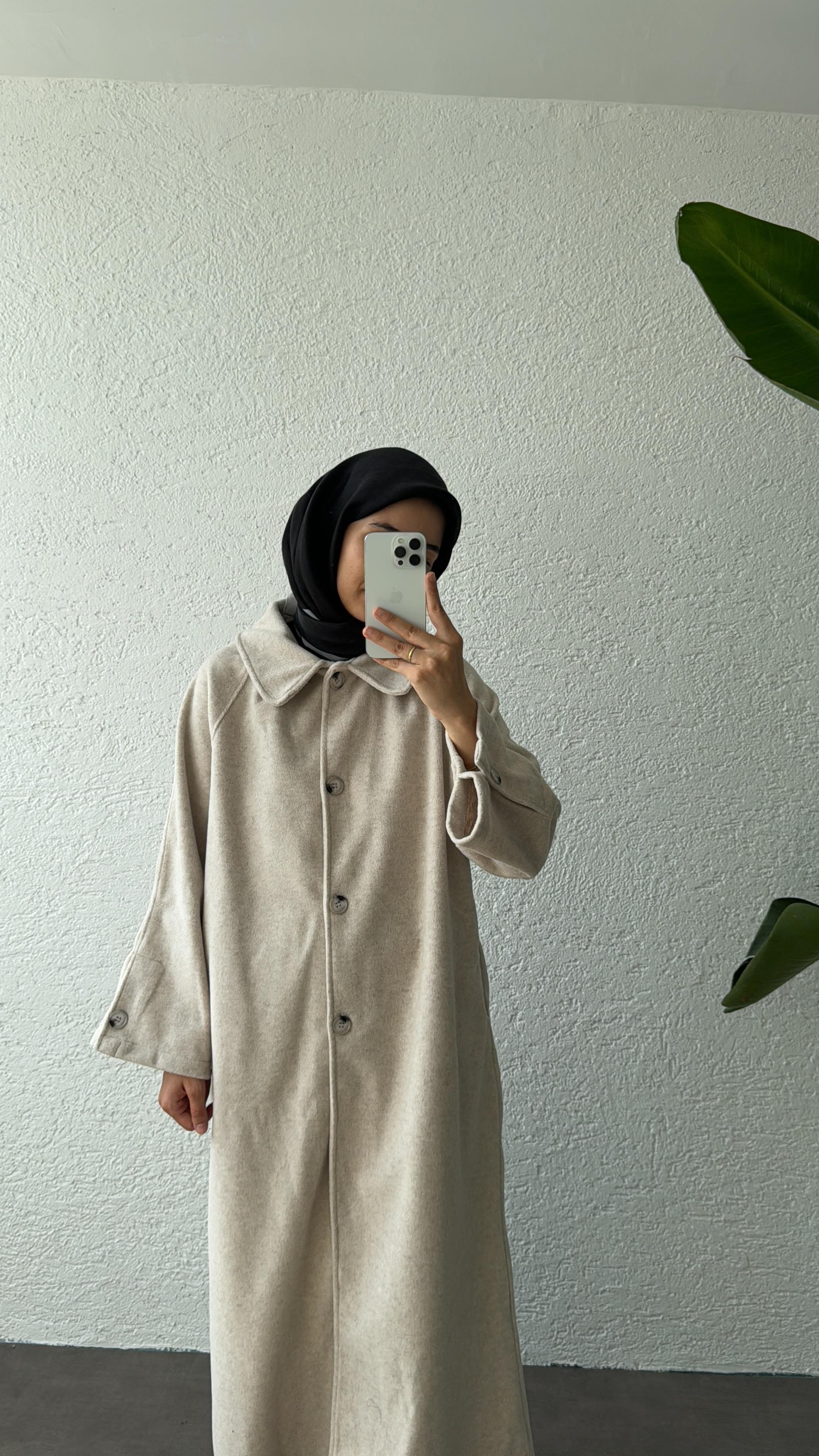 FLEUR KAŞE KABAN - BEJ