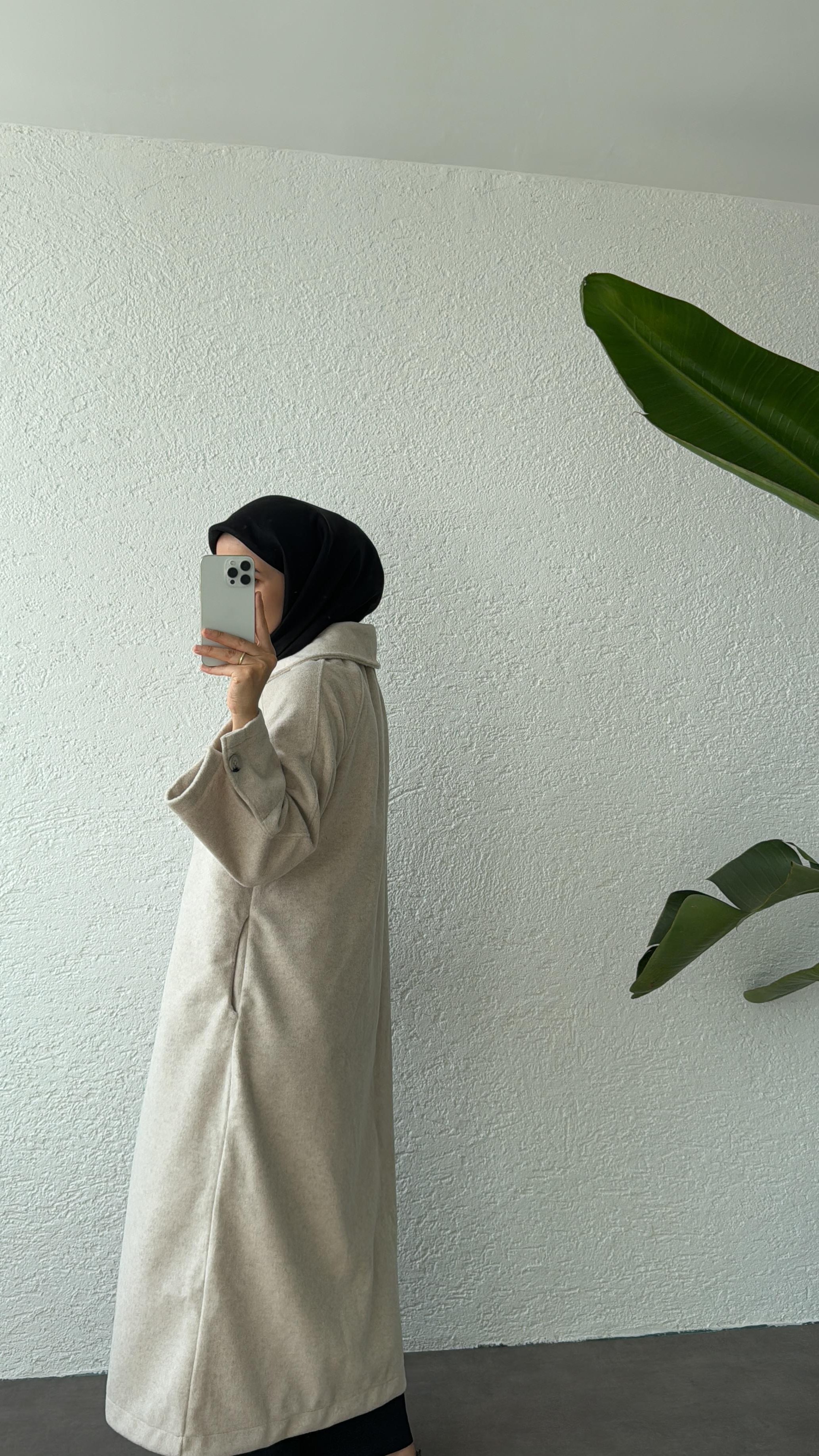 FLEUR KAŞE KABAN - BEJ