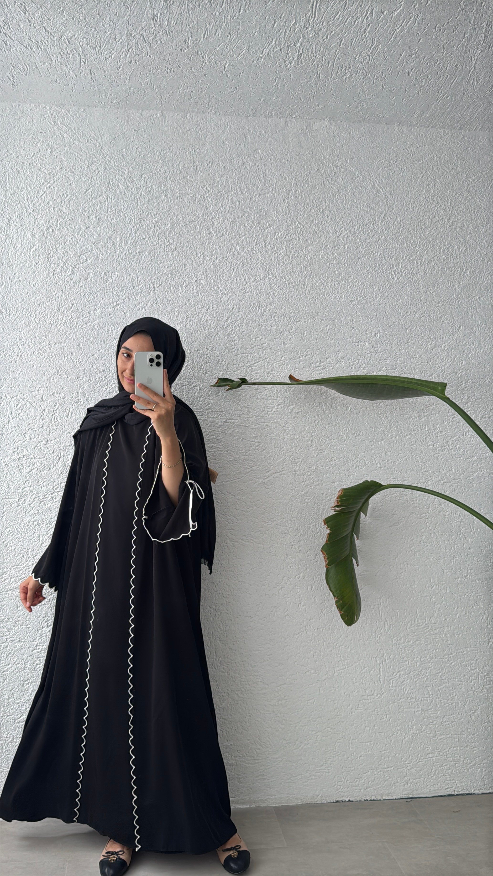 İÇ ELBİSELİ ABAYA 2'Lİ TAKIM