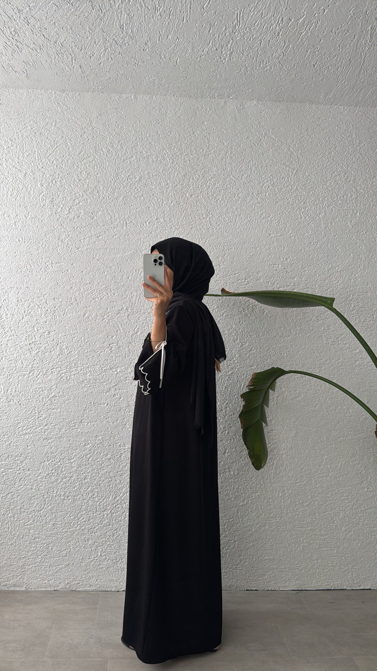 İÇ ELBİSELİ ABAYA 2'Lİ TAKIM