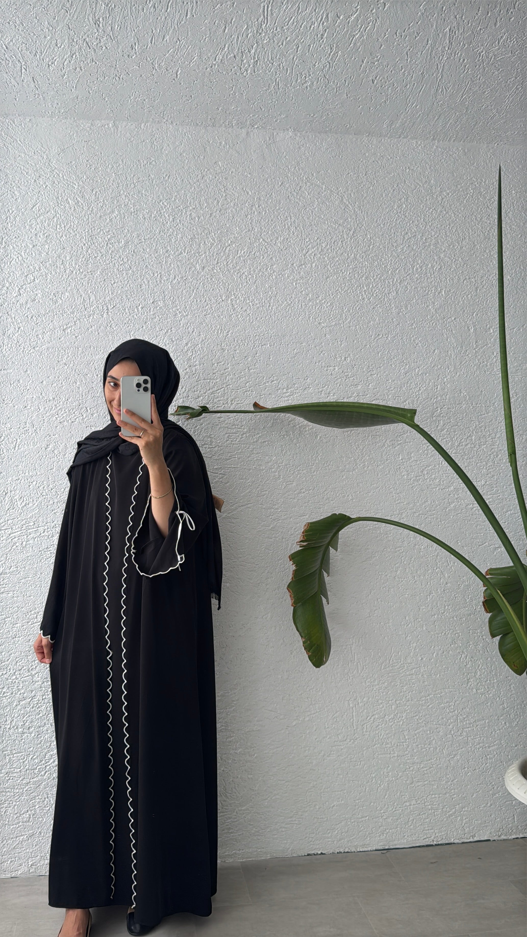 İÇ ELBİSELİ ABAYA 2'Lİ TAKIM