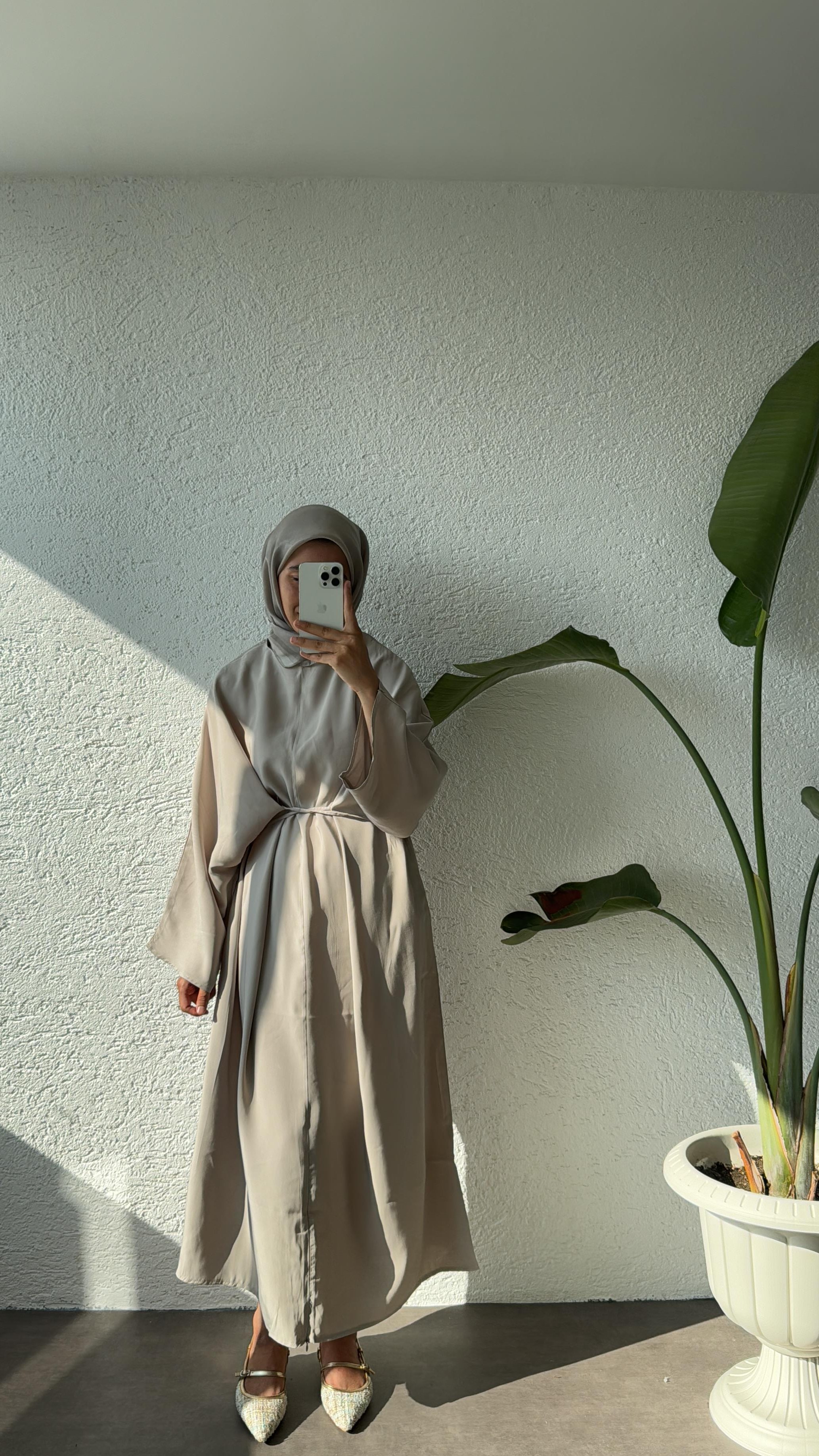 İNCİA ELBİSE - BEJ